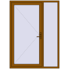 Ціноутворення Вхідні двері 1500x2050 мм REHAU Brillant-Design GOLDEN OAK з двох сторін