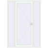 Ціноутворення Вхідні двері 1600x2300 мм REHAU SYNEGO Білий (RAL 9016) з двох сторін