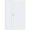 Ціноутворення Вхідні двері 1500x2200 мм REHAU Brillant-Design Білий (RAL 9016) з двох сторін