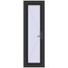 Ціноутворення Вхідні двері 600x1900 мм REHAU Euro-Design 60 ANTHRACITE_GREY_GLATT з двох сторін