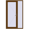 Ціноутворення Вхідні двері 1270x2100 мм REHAU SYNEGO WALNUT з двох сторін