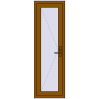 Ціноутворення Вхідні двері 600x1900 мм REHAU Euro-Design 60 GOLDEN OAK з двох сторін