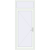 Ціноутворення Вхідні двері 950x2400 мм REHAU Brillant-Design Білий (RAL 9016) з двох сторін