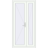 Ціноутворення Вхідні двері 1042x2100 мм REHAU Euro-Design 60 Білий (RAL 9016) з двох сторін