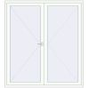 Ціноутворення Вхідні двері 2000x2200 мм REHAU Brillant-Design Білий (RAL 9016) з двох сторін