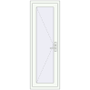 Ціноутворення Вхідні двері 620x1830 мм REHAU Brillant-Design Білий (RAL 9016) з двох сторін