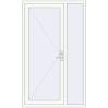 Ціноутворення Вхідні двері 1250x2100 мм REHAU Brillant-Design Білий (RAL 9016) з двох сторін