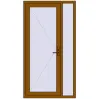 Ціноутворення Вхідні двері 1100x2050 мм REHAU Brillant-Design GOLDEN OAK з двох сторін