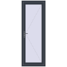 Ціноутворення Вхідні двері 800x2200 мм REHAU Brillant-Design ANTHRACITE_GREY_STRUKTURAL з двох сторін