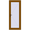 Ціноутворення Вхідні двері 850x2100 мм REHAU Euro-Design 60 GOLDEN OAK з двох сторін
