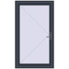 Ціноутворення Вхідні двері 1070x1860 мм REHAU Brillant-Design ANTHRACITE_GREY_STRUKTURAL з двох сторін