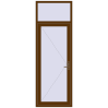 Ціноутворення Вхідні двері 900x2600 мм REHAU Euro-Design 60 WALNUT з двох сторін