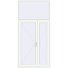 Ціноутворення Вхідні двері 1470x3050 мм REHAU Euro-Design 60 Білий (RAL 9016) з двох сторін