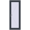 Ціноутворення Вхідні двері 800x2100 мм REHAU Euro-Design 60 ANTHRACITE_GREY_STRUKTURAL з двох сторін