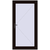 Ціноутворення Вхідні двері 1050x2050 мм REHAU Euro-Design 60 BLACK_BROWN з двох сторін