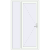 Ціноутворення Вхідні двері 1250x2200 мм REHAU Euro-Design 60 Білий (RAL 9016) з двох сторін