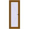 Ціноутворення Вхідні двері 800x2100 мм REHAU Euro-Design 60 GOLDEN OAK з двох сторін