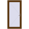 Ціноутворення Вхідні двері 1000x2000 мм REHAU Euro-Design 60 WALNUT з двох сторін