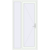 Ціноутворення Вхідні двері 1100x2200 мм REHAU Brillant-Design Білий (RAL 9016) з двох сторін