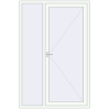 Ціноутворення Вхідні двері 1500x2300 мм REHAU Euro-Design 60 Білий (RAL 9016) з двох сторін