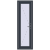 Ціноутворення Вхідні двері 600x1900 мм REHAU Euro-Design 60 ANTHRACITE_GREY_STRUKTURAL з двох сторін