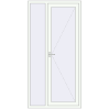 Ціноутворення Вхідні двері 1150x2300 мм REHAU Euro-Design 60 Білий (RAL 9016) з двох сторін