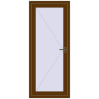Ціноутворення Вхідні двері 800x1900 мм REHAU Brillant-Design WALNUT з двох сторін