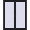 Ціноутворення Вхідні двері 1800x2280 мм REHAU Euro-Design 60 BLACK_ULTI-MATT з двох сторін