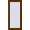 Ціноутворення Вхідні двері 920x2000 мм REHAU Euro-Design 60 WALNUT з двох сторін