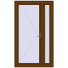 Ціноутворення Вхідні двері 1200x2049 мм REHAU Brillant-Design WALNUT з двох сторін