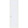 Ціноутворення Вхідні двері 900x2900 мм REHAU SYNEGO Білий (RAL 9016) з двох сторін