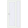 Ціноутворення Вхідні двері 950x1998 мм REHAU Euro-Design 60 Білий (RAL 9016) з двох сторін