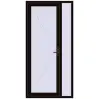 Ціноутворення Вхідні двері 1145x2340 мм REHAU Euro-Design 60 BLACK_BROWN з двох сторін