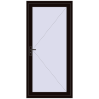 Ціноутворення Вхідні двері 1000x2100 мм REHAU Euro-Design 60 BLACK_BROWN з двох сторін