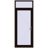 Ціноутворення Вхідні двері 950x2400 мм REHAU Euro-Design 60 BLACK_BROWN ззовні