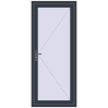 Ціноутворення Вхідні двері 900x2100 мм REHAU Euro-Design 60 ANTHRACITE_GREY_STRUKTURAL ззовні