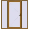 Ціноутворення Вхідні двері 2000x2100 мм REHAU Brillant-Design LIGHT_OAK з двох сторін