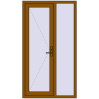 Ціноутворення Вхідні двері 1090x1960 мм REHAU Brillant-Design GOLDEN OAK ззовні