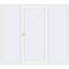 Ціноутворення Вхідні двері 2500x2200 мм REHAU Brillant-Design Білий (RAL 9016) з двох сторін