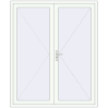 Ціноутворення Вхідні двері 1720x2100 мм REHAU Brillant-Design Білий (RAL 9016) з двох сторін