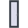 Ціноутворення Вхідні двері 670x1900 мм REHAU Euro-Design 60 ANTHRACITE_GREY_STRUKTURAL з двох сторін