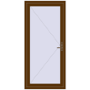 Ціноутворення Вхідні двері 1000x2100 мм REHAU Euro-Design 60 WALNUT з двох сторін