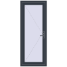 Ціноутворення Вхідні двері 800x2000 мм REHAU Euro-Design 60 ANTHRACITE_GREY_STRUKTURAL з двох сторін
