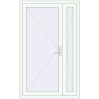 Ціноутворення Вхідні двері 1250x2050 мм REHAU Brillant-Design Білий (RAL 9016) з двох сторін