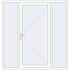 Ціноутворення Вхідні двері 2000x2100 мм REHAU Euro-Design 60