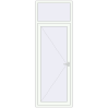 Ціноутворення Вхідні двері 900x2600 мм REHAU Euro-Design 60 Білий (RAL 9016) з двох сторін