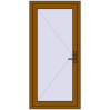 Ціноутворення Вхідні двері 860x1820 мм REHAU Euro-Design 60 GOLDEN OAK з двох сторін