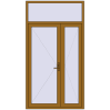 Ціноутворення Вхідні двері 1400x2600 мм REHAU Brillant-Design LIGHT_OAK з двох сторін