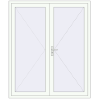 Ціноутворення Вхідні двері 1720x2050 мм REHAU Euro-Design 60 Білий (RAL 9016) з двох сторін