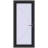 Ціноутворення Вхідні двері 900x2000 мм REHAU Brillant-Design BLACK_ULTI-MATT з двох сторін